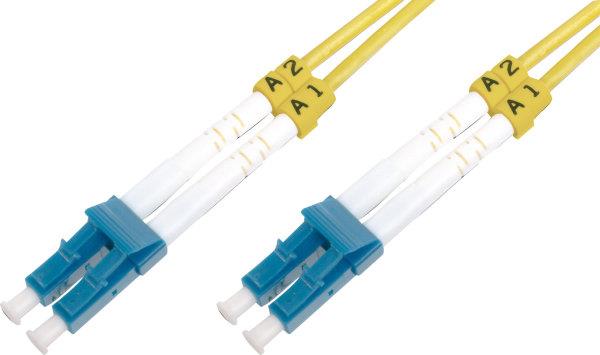 BC-FO-9LCLC-100 Beek LC-LC Fiber Optik Patch Kablo, 100 metre, Singlemode, 3.0mm Duplex, 9/125, OS 2, LSZH