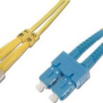 BC-FO-9STSC-01 Beek ST-SC Fiber Optik Patch Kablo, 1 metre, Singlemode, 3.0mm, Duplex, 9/125, OS2, LSZH