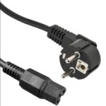 BC-PWR-SCH-C15-030 Beek Güç Kablosu, Schuko-C15, 3 metre, 16A 250V, siyah renk