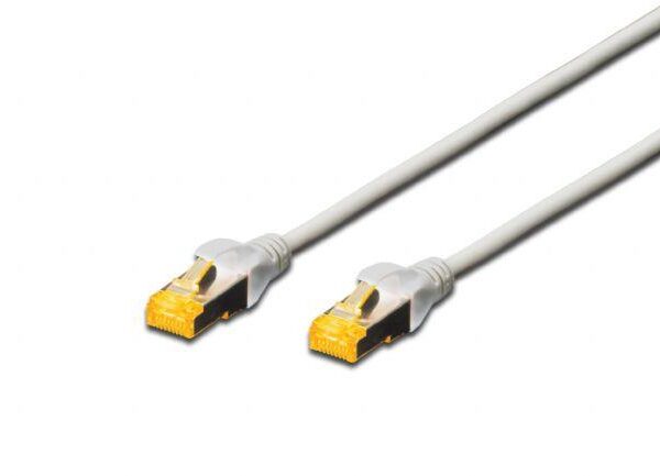 BC-S6A100 Beek CAT 6A SFTP/PIMF (Pairs in metal foil) Patch Kablosu, LSOH, 10 metre, AWG 26, Gri Renk