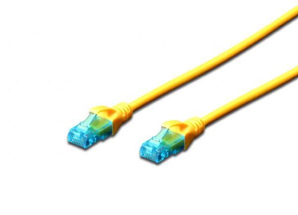 BC-U5020Y Beek CAT. 5E Patch Kablo, UTP, 2 metre, AWG 26, Sarı Renk