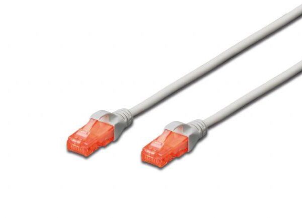 BC-U6050 Beek CAT. 6 Patch Kablo, U/UTP, 5 metre, AWG 26, Gri Renk