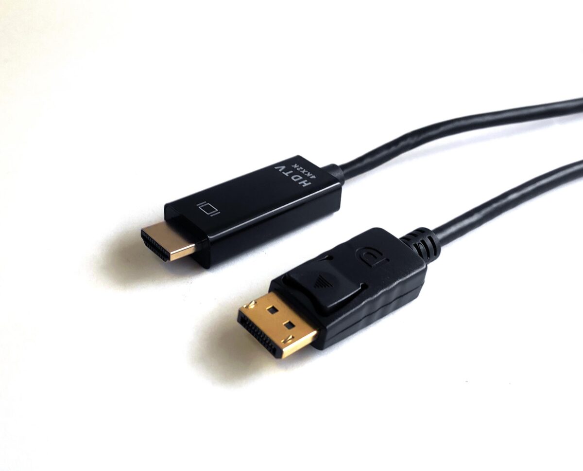 Beek Bc-Dsp-Dp-Ha-Uhd-01-1 Displayport (Dp) Erkek & Hdmı Erkek 4K@30Hz Altın Kaplama 1 Metre - Görsel 2