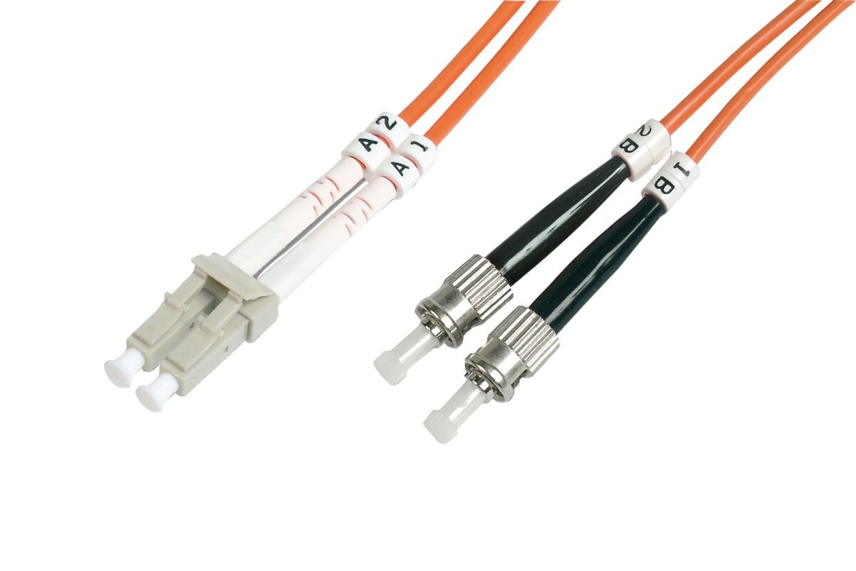 Beek Bc-Fo-6Lcst-10 Lc-St Fiber Optik Patch Kablo Multimode Om 1 62.5/125 Duplex 3.0Mm Lszh 10 Metre - Görsel 1