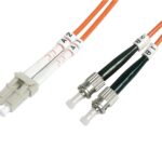 Beek Bc-Fo-6Lcst-10 Lc-St Fiber Optik Patch Kablo Multimode Om 1 62.5/125 Duplex 3.0Mm Lszh 10 Metre