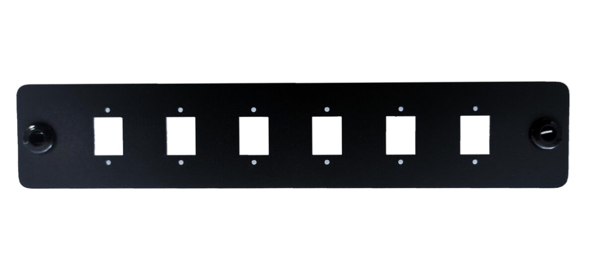 Beek Bn-Fp191U-Ql-12Lcd Bn-Fp191U-Ql Model Fiber Patch Panel Kutusu İçin 1U 12Lc Dx Ön Plaka Seti - Görsel 1
