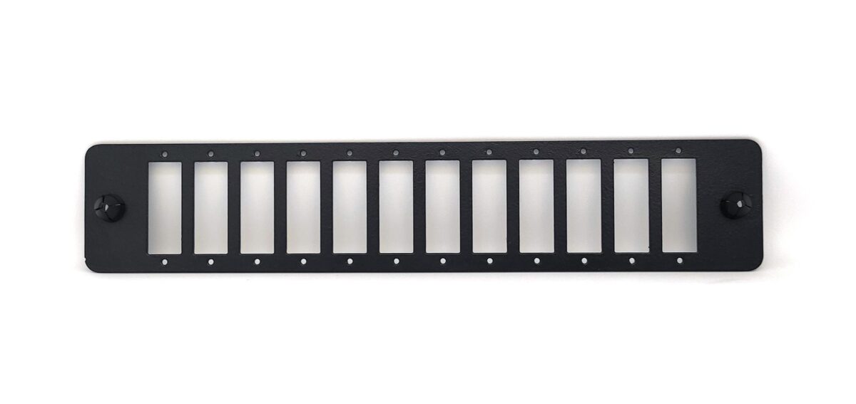 Beek Bn-Fp191U-Ql-24Scd Bn-Fp191U-Ql Model Fiber Patch Panel Kutusu İçin 1U 24Sc Dx Ön Plaka Seti - Görsel 1