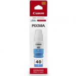 Canon GI-40C Cyan Mavi Şişe Mürekkep G6040-G5040 - Görsel 2