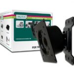 DA-90307 Digitus TFT Monitör Kolu, duvara monte edilebilir, siyah renk, 35 derece sağa sola, 360 derece kendi ekseninde döner, kol uzunluğu 80mm, maksimum yük kapasitesi 15kg