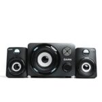 Dark Sp214 Total 11W Rms 7 Renk Titreşimli Led 2+1 Multimedia Speaker - Görsel 3