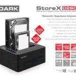 Dark Storex Dk-Ac-Dsd26C, Çiftli 3.5"/2.5" Usb3.0 Sata Disk İstasyonu