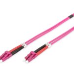 Digitus Dk-2533-03/4 Lc-Lc Fiber Optik Patch Kablo 3 Metre Multimode Duplex 50/125 Lszh Om4 3.0Mm