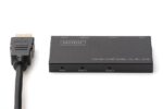 Digitus Ds-45322 Ultra İnce 2 Port Hdmi Çoklayıcı 4K/60Hz Hdr Hdcp 2.2, 18 Gbps Elektrik Beslemesi Micro Usb Ultra Slim Hdmi Splitter 1X2 4K/60Hz Hdr Hdcp 2.2 18 Gbps Micro Usb Powered - Görsel 3