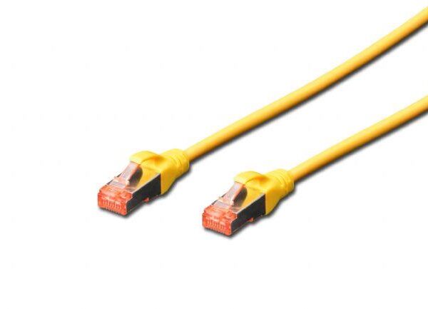 DK-1644-020/Y Digitus Cat.6 Patch Kablo, S-FTP, Halogenfree, AWG 27/7, 2 metre, Sarı Renk