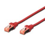 DK-1644-030/R Digitus Cat.6 Patch Kablo, S-FTP, Halogenfree, AWG 27/7, 3 metre, Kırmızı Renk