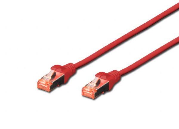 DK-1644-030/R Digitus Cat.6 Patch Kablo, S-FTP, Halogenfree, AWG 27/7, 3 metre, Kırmızı Renk