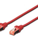 DK-1644-050/R Digitus Cat.6 Patch Kablo, S-FTP, Halogenfree, AWG 27/7, 5 metre, Kırmızı Renk