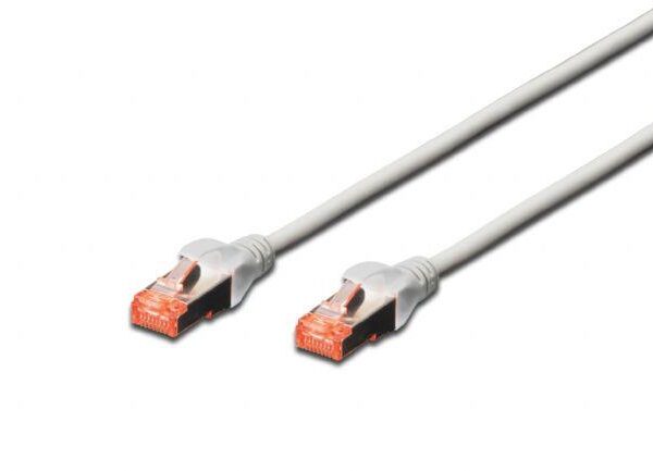 DK-1644-200 Digitus Cat.6 Patch Kablo, S-FTP, Halogenfree, AWG 27/7, 20 metre, Gri Renk