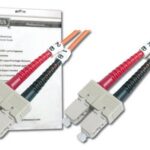 DK-2522-02 Digitus SC-SC Fiber Optik Patch Kablo, 2 metre, Multimode, Duplex, 50/125