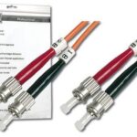 DK-2611-01 Digitus ST-ST Fiber Optik Patch Kablo, 1 metre, Multimode, Duplex, 62.5/125