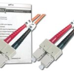DK-2622-02 Digitus SC-SC Fiber Optik Patch Kablo, 2 metre, Multimode, Duplex, 62.5/125