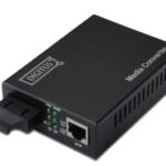 DN-82120-1 Digitus Media/Rate Converter, 10/100/1000Base-T - 1000Base-SX (Multimode 0.55 km, SC)