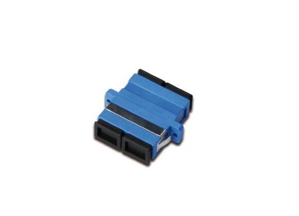 DN-96003-1 Digitus SC-SC Coupler, Singlemode, Seramik, Metal, Duplex, Plastik, Mavi Renk