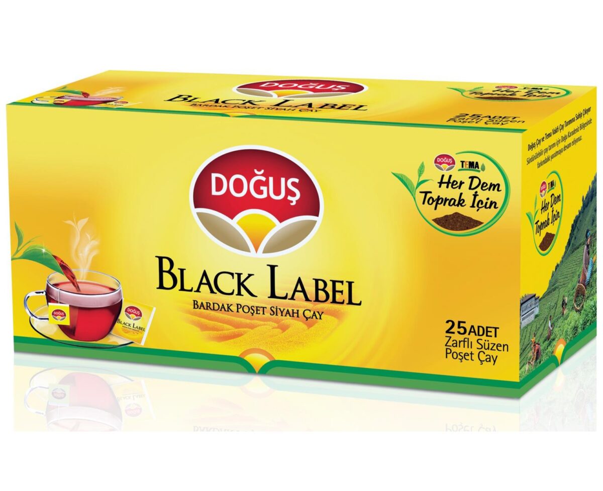 Doğuş Black Label Süzen Poşet Çay 25x2 gr(600.10.40.0005) - Görsel 1
