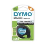 DYMO S0721530 LetraTag Plastik ŞeffaF Şerit ( 12 mm X 4 mt ) 12267 - Görsel 2
