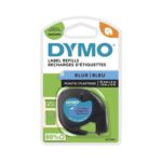 DYMO S0721650 LetraTag Plastik Şerit ( 12 mm X 4 mt ) , Mavi (59426) 91205 - Görsel 2