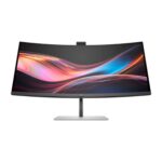 HP 734pm 8K157UT 34 5ms 120Hz WQHD 3440x1440HDMI Type-C DP USB RJ-45 Hoparlör Kamera Kavisli IPS LED Video Konferans Monitör  8K157UT