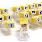 Jdsu-Tp312 Resi-Tester Tm Cihazları İçin 1 Set (1 İle 20 Arası) Rj45 Kablo Belirleyicisi (Wiremapper)