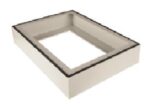 Lande LN-PLNTH-D60-LG BAZA PROLINE500 INDOOR OUTDOOR KABİNLER İÇİN Baza H100mm W600xD600mm SAFEbox-B kabinetler için RAL 7035 Açık Gri - Görsel 2