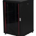 Lande LN-PR16U6080-BL-121 Proline 300 Dikili tip 16U W600mm x D800mm Dikili tip Kabinet