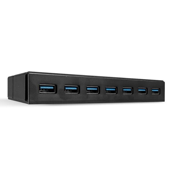 LIN-43228 7 Port USB 3.1 Hub, BC 1.2 Batarya Şarjı özellikli<br> 7 Port USB 3.0 Hub, Battery Charging 1.2