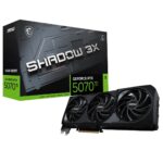 MSI 16GB GEFORCE RTX 5070 TI 16G SHADOW 3X OC GDRR7 [256bit] PCIE 5.0 1xHDMI 3x