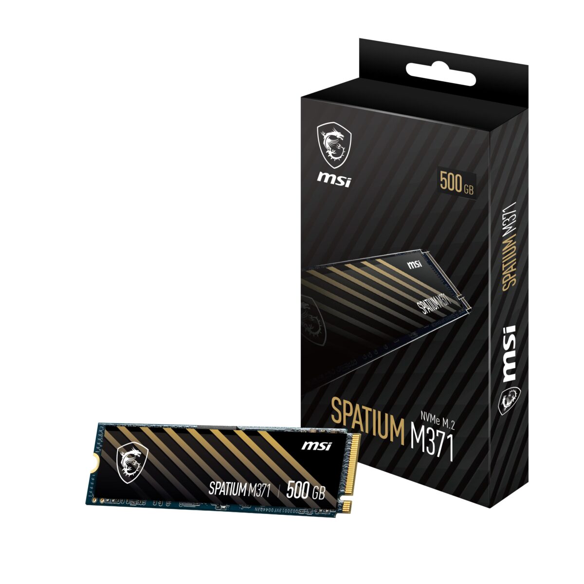 Msı 500Gb Spatıum M371 Nvme M.2 500Gb Ssd 2200-1150Mb/S - Görsel 1