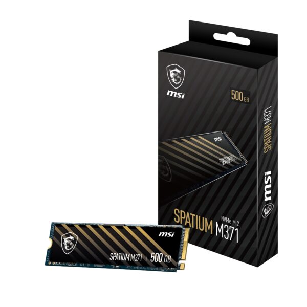 Msı 500Gb Spatıum M371 Nvme M.2 500Gb Ssd 2200-1150Mb/S