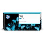 P2V80A - HP P2V80A Cyan Mürekkep Kartuş 300-ml (746)