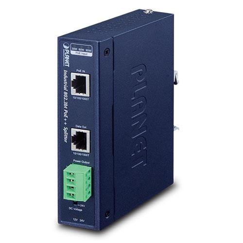 PL-IPOE-173S Endüstriyel Tek Port 10/100/1000Mbps 802.3bt PoE++ Splitter<br> Industrial Single-Port 10/100/1000Mbps 802.3bt PoE++ Splitter