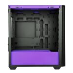PowerBoost PB-P2252BP USB 3.0 ATX Mesh Ring ARGB Fan Mor Kasa 2252 Purple - Görsel 2