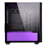PowerBoost PB-P2252BP USB 3.0 ATX Mesh Ring ARGB Fan Mor Kasa 2252 Purple - Görsel 3