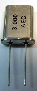 QM003.0 KRISTAL, 3,0 MHz HC-18/U