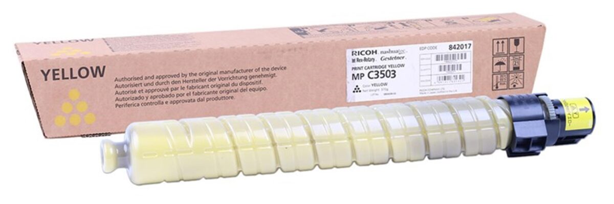 Ricoh Mp C3503 Yellow Sarı Orjinal Fotokopi Toneri Mp C3003-3004 18.000 Sayfa - Görsel 1