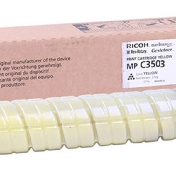 Ricoh Mp C3503 Yellow Sarı Orjinal Fotokopi Toneri Mp C3003-3004 18.000 Sayfa