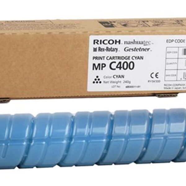 Ricoh Mp C400 Cyan Mavi Orjinal Fotokopi Toneri Mp C300-401 10.000 Sayfa