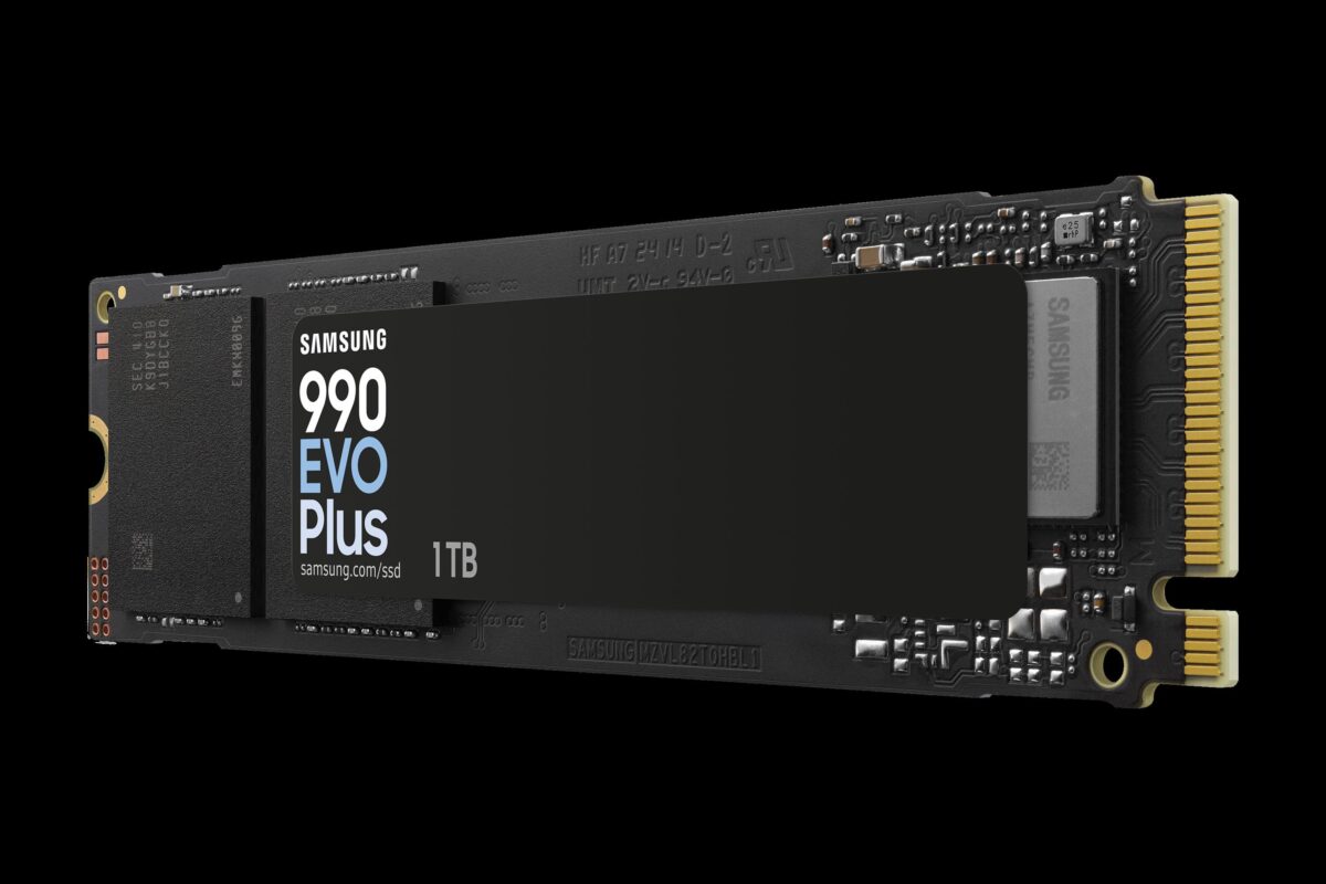 Samsung Mz-V9S1T0Bw 990 Evo Plus 1 Tb Nvme Gen4 Ssd 7150/6300 - Görsel 1