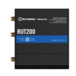 TE-RUT200 4G (LTE) Endüstriyel Router<br> - Cat 4 (150/50 Mbps)<br> - 1x SIM Kart Yuvası, 1x Radyo<br> - 2x 10/100TX Ethernet<br> - 802.11b/g/n 2.4GHz Wi-Fi (1x1 anten)<br> Industrial Cellular Router
