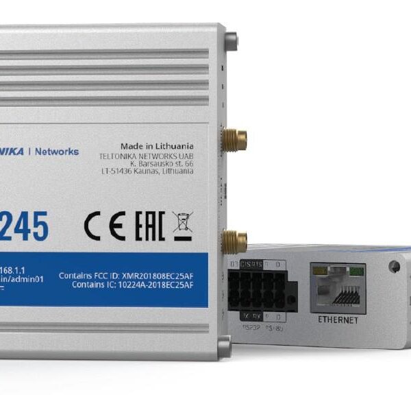 TE-TRB245 Endüstriyel M2M LTE Ethernet Gateway<br> Industrial M2M LTE Ethernet Gateway