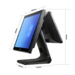 TIWOX TP-7610D 18.5" I7 10.NESİL 128GB NWME SSD 8GB DDR4 RAM 1366X768 DOKUNMATİK POS PC +13.2" MÜŞTERİ EKRANI - Görsel 2